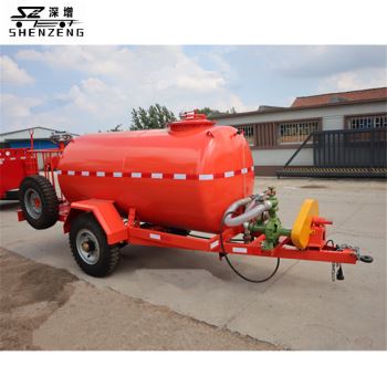 3-5噸水罐拖車(chē)、園林農(nóng)藥噴灑水罐車(chē)、道路除塵水罐拖車(chē)